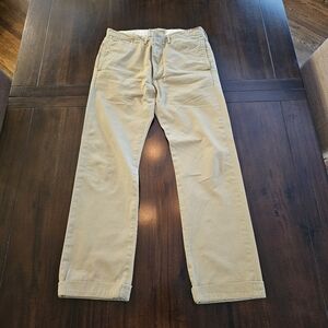 RRL Officer's Chino Pant Khaki Size 32 X 32